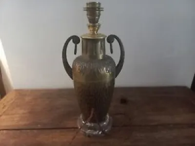 Lampe de table en cuivre - vieilli