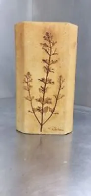 Vase Herbier Vallauris - raymonde leduc