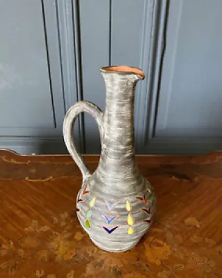 Vase en céramique aiguière - elie barachant