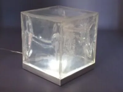 Lampe cube de Table Effet