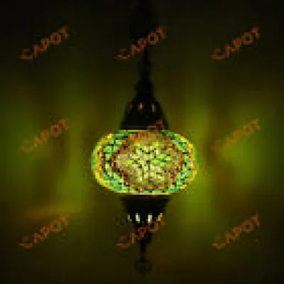 Lampe de Table en mosaïque - turque