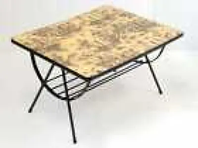 TABLE BASSE VINTAGE 1950 - 50s