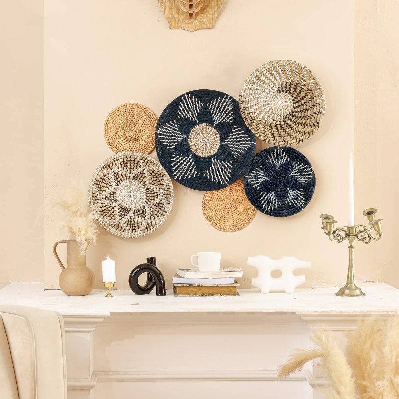 Un mur d’objets vintage ou récup’