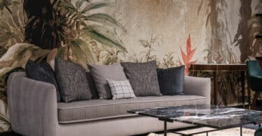Canapé design d’occasion dans un salon