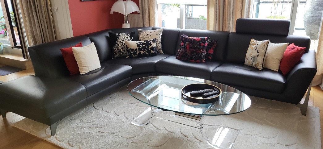 Canapé d'angle,ROCHEBOBOIS,Philippe BOUIX