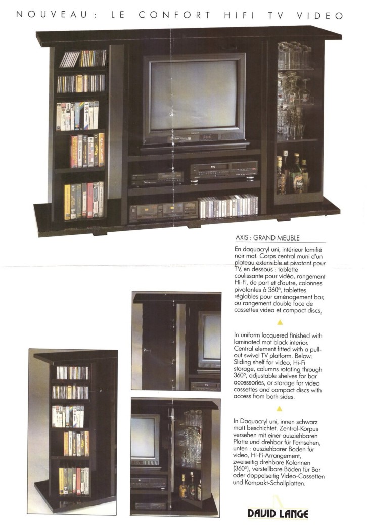 MEUBLE DAVID LANGE AXIS 70000,DAVID LANGE,David Lange 