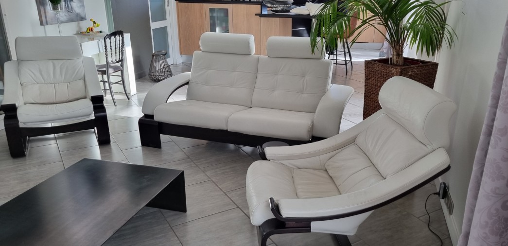 canapé 2 places + 2 fauteuils,ROCHEBOBOIS