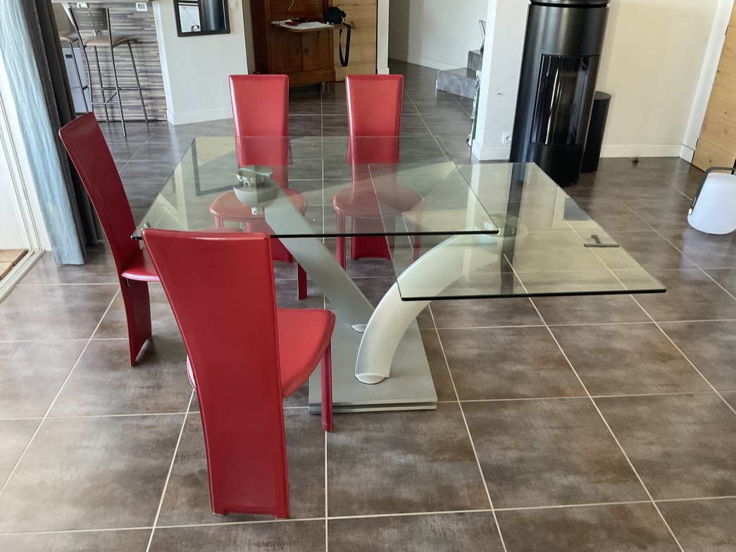 Verre,ROCHE & BOBOIS