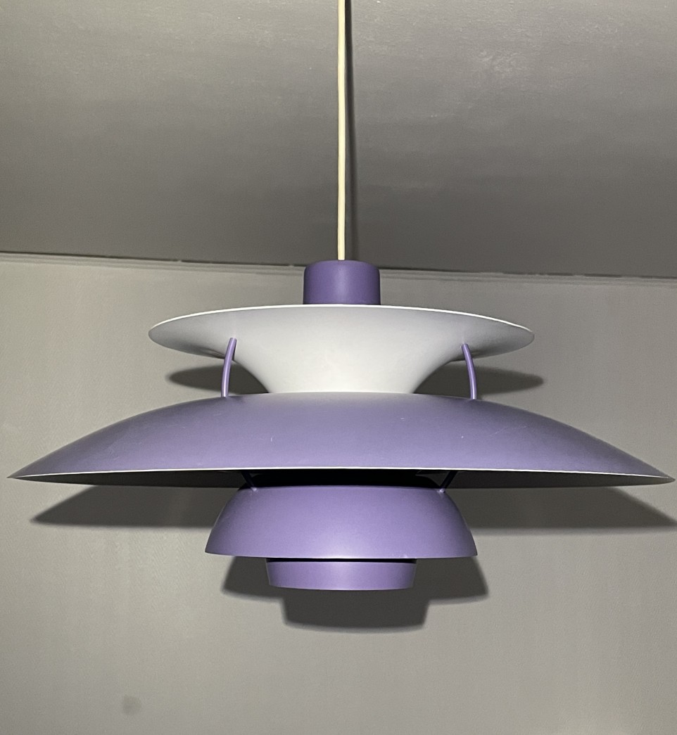 Suspension Ph5 Purple Danemark,Poulsen,Poul Henningsen