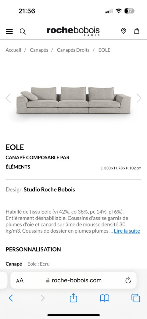 Eole,ROCHE & BOBOIS,Roche & Bobois