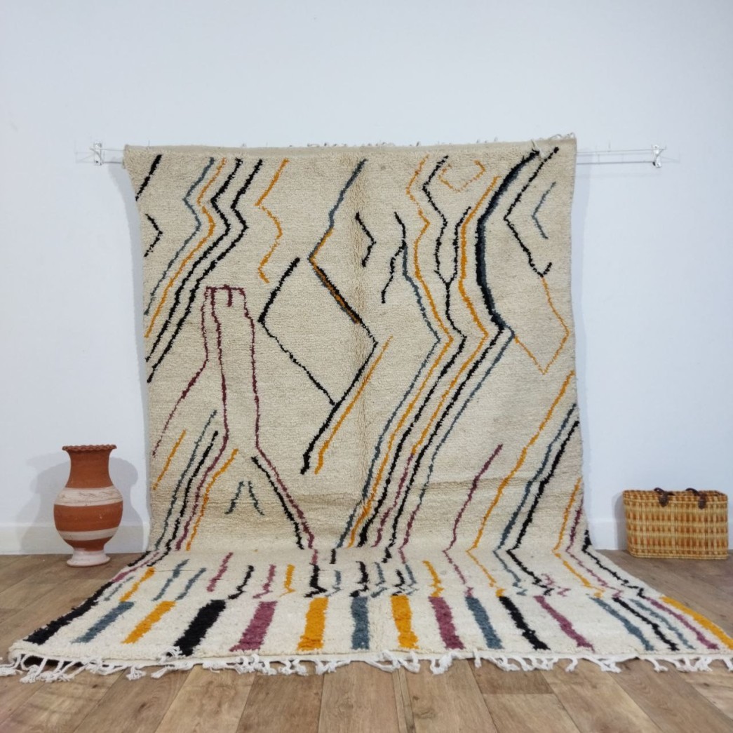 Tapis berbère laine fait main 310x192 cm