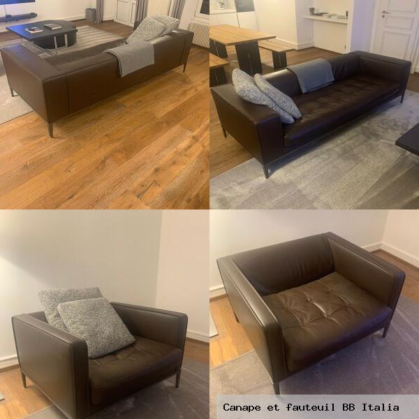 Canape et fauteuil bb italia