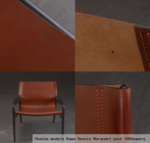 Chaise modele rama dennis marquart pour oxdenmarq