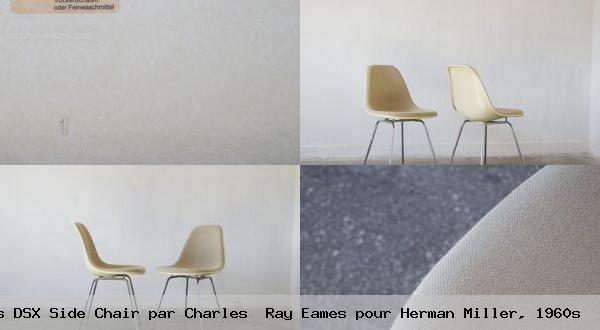Chaises dsx side chair par charles ray eames pour herman miller 1960s