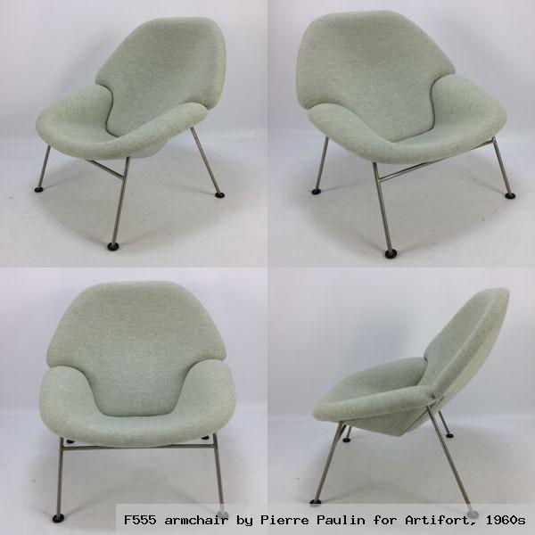 F555 armchair by pierre paulin for artifort 1960s