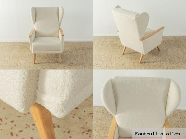 Fauteuil a ailes