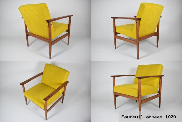 Fauteuil annees 1970