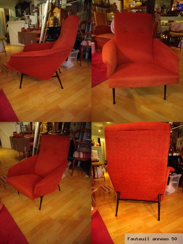 Fauteuil annees 50