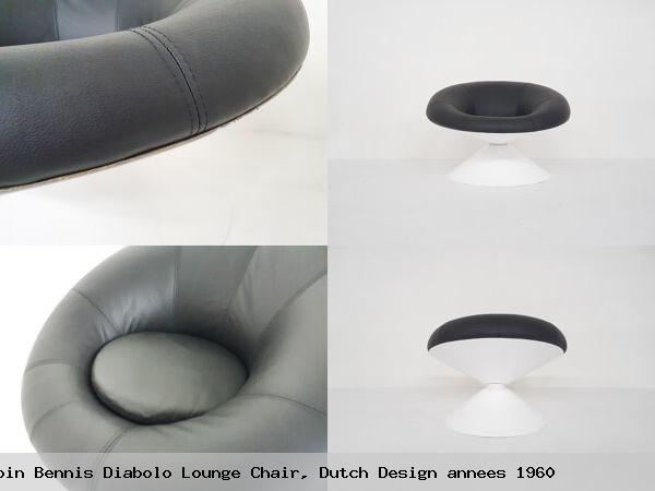 Fauteuil ben swildens pour stabin bennis diabolo lounge chair dutch design annees 1960