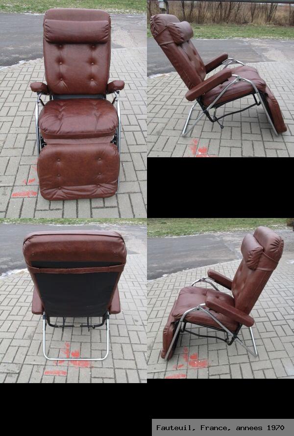 Fauteuil france annees 1970