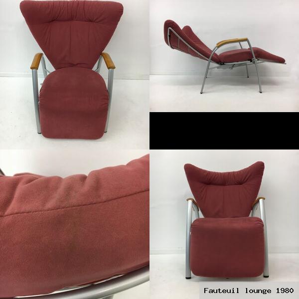 Fauteuil lounge 1980