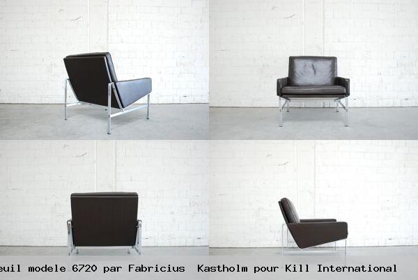 Fauteuil modele 6720 par fabricius kastholm pour kill international