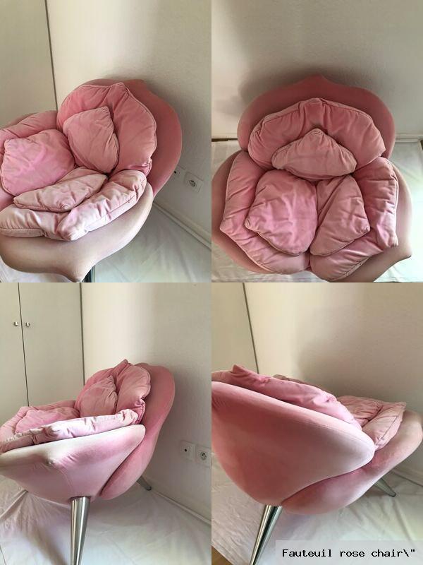 Fauteuil rose chair 