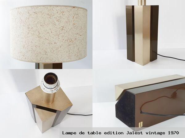 Lampe de table edition jalest vintage 1970
