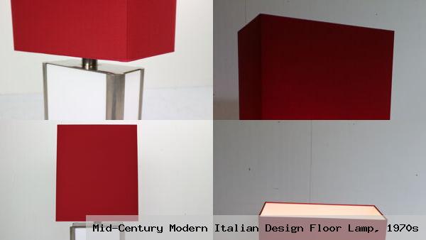 Mid century modern italian design floor lamp 1970s