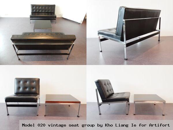Model 020 vintage seat group by kho liang ie for artifort