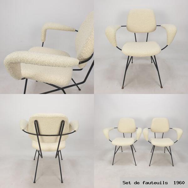 Set de fauteuils 1960