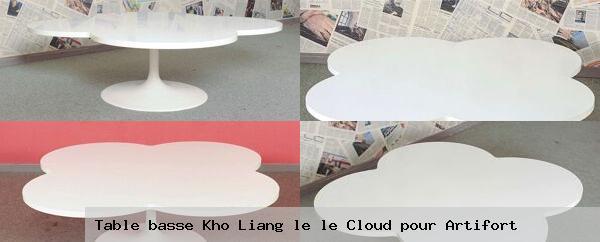 Table basse kho liang cloud pour artifort