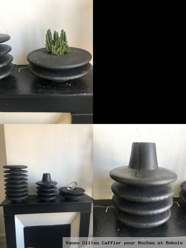 Vases gilles caffier pour roches et bobois