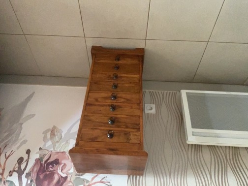 Chiffonnier en bois massif de palissandre des Inde,Maison du Monde(2)