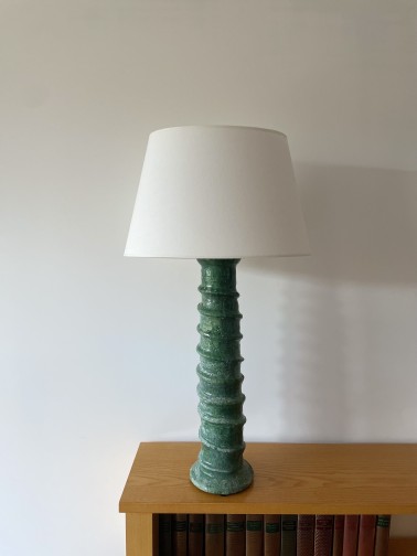 Moroccan Tamegroute Ceramic Lamp(1)