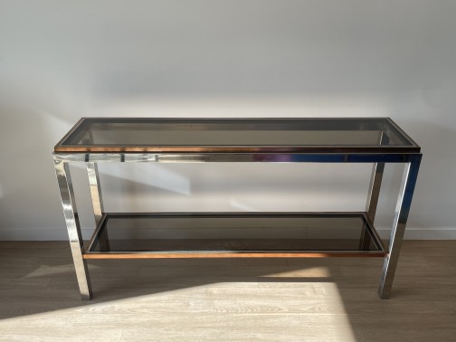 Console de Willy Rizzo - modèle Flaminia - vers 1970,Willy Rizzo(2)