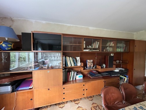 bibliothèque, secrétaire vitrine modulable ARP Pierre Guariche
