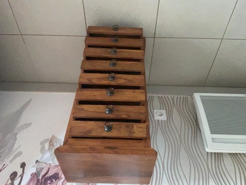 Chiffonnier en bois massif de palissandre des Inde,Maison du Monde(1)
