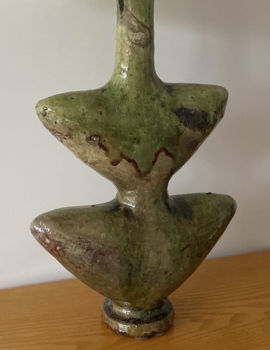 Moroccan Tamegroute Ceramic Lamp(4)
