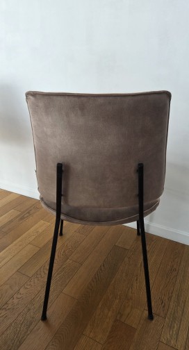 Chaise en velours,H&H,H&H(3)