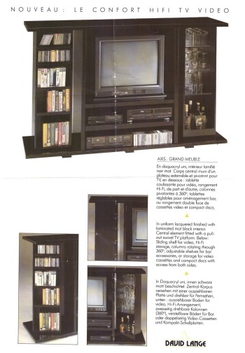 MEUBLE AXIS 70000 David Lange 