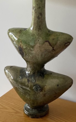 Moroccan Tamegroute Ceramic Lamp(5)