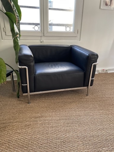 Fauteuil LC3 Le Corbusier Cassina Charlotte Perriand