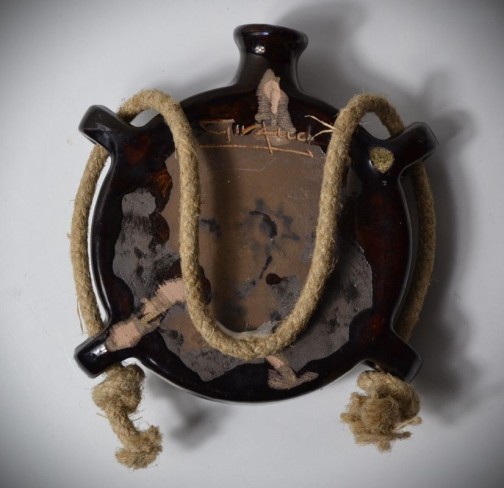Fantastique gourde en céramique de Louis Giraud pour Vallauris,Vallauris(2)