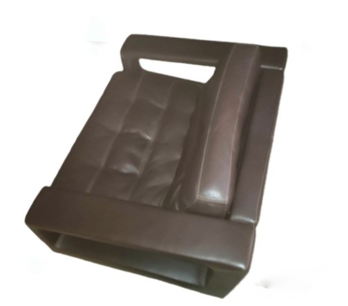 Salon design en cuir – 1 Canapé + 2 fauteuils – cuir & aluminium – vintage 1970s/80s,STEINER,Pierre Guariche(7)