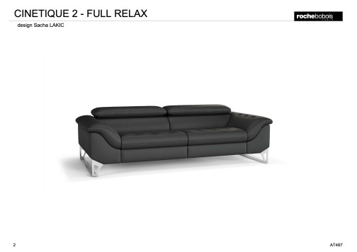 Canapé CINÉTIQUE 2 Full Relax,ROCHE & BOBOIS,Sacha Lakic(3)