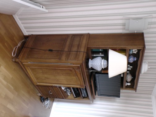 BUFFET BAR Meuble TV CHENE MASSIF(3)