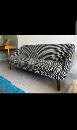 Banquette canapé en tissu