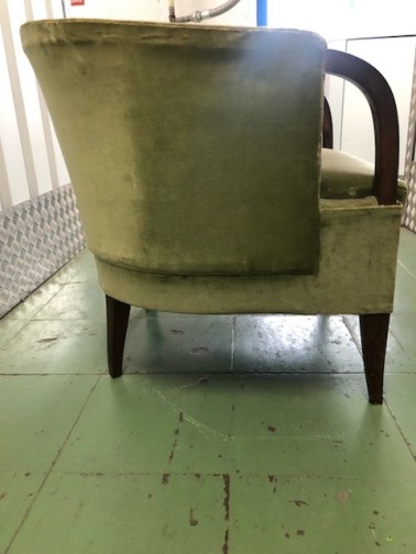 Fauteuil Modèle haut art déco