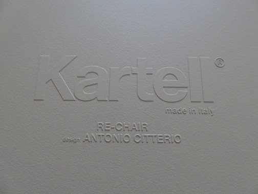 Lots 6 chaises re chair,KARTELL,Antonio Citterio(4)